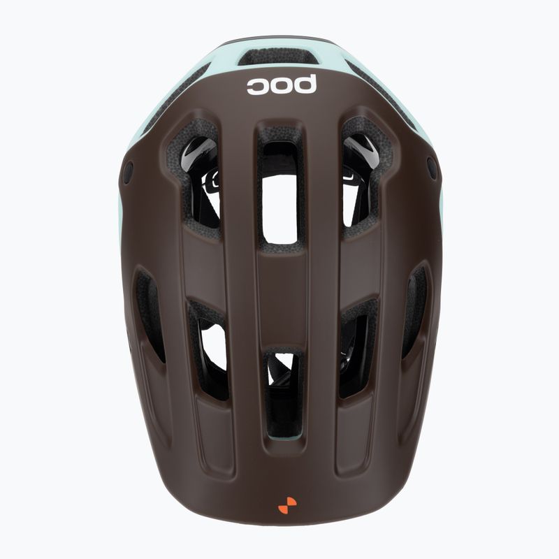 Bike helmet POC Cularis Pure bronzite brown matt/lazurite blue matt 6