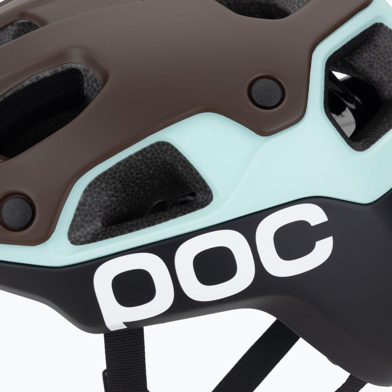 Bike helmet POC Cularis Pure bronzite brown matt/lazurite blue matt 7