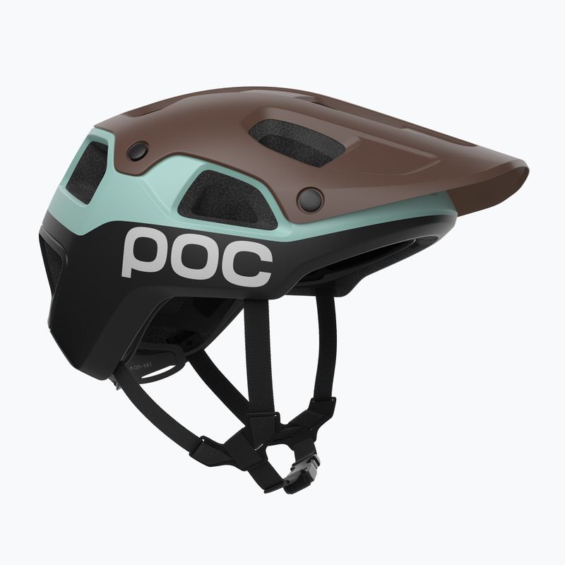 Bike helmet POC Cularis Pure bronzite brown matt/lazurite blue matt