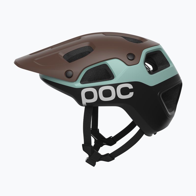 Bike helmet POC Cularis Pure bronzite brown matt/lazurite blue matt 2