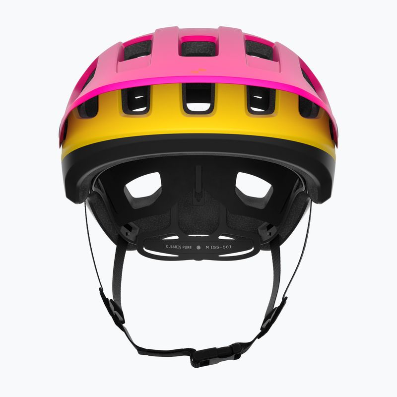 Bike helmet POC Cularis Pure rhos red matt/citrine yellow matt 3