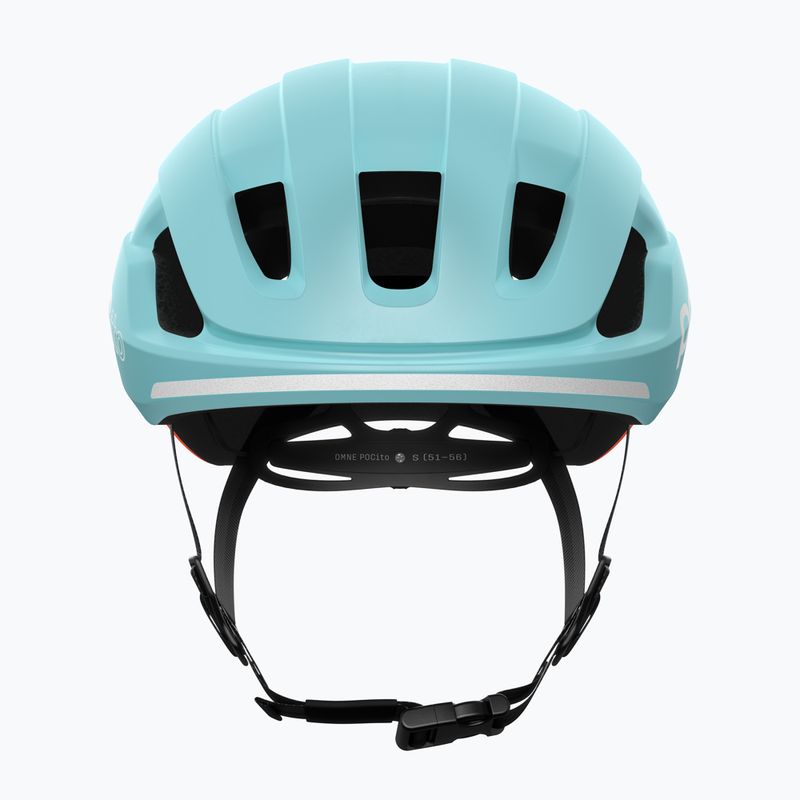 Children's bike helmet POC Pocito Omne MIPS Jr indicolite blue matt/carnelian orange matt 3