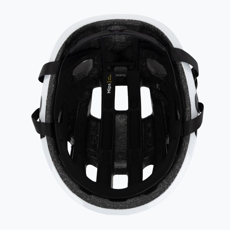 Bike helmet POC Amidal hydrogen white/uranium black matt 5