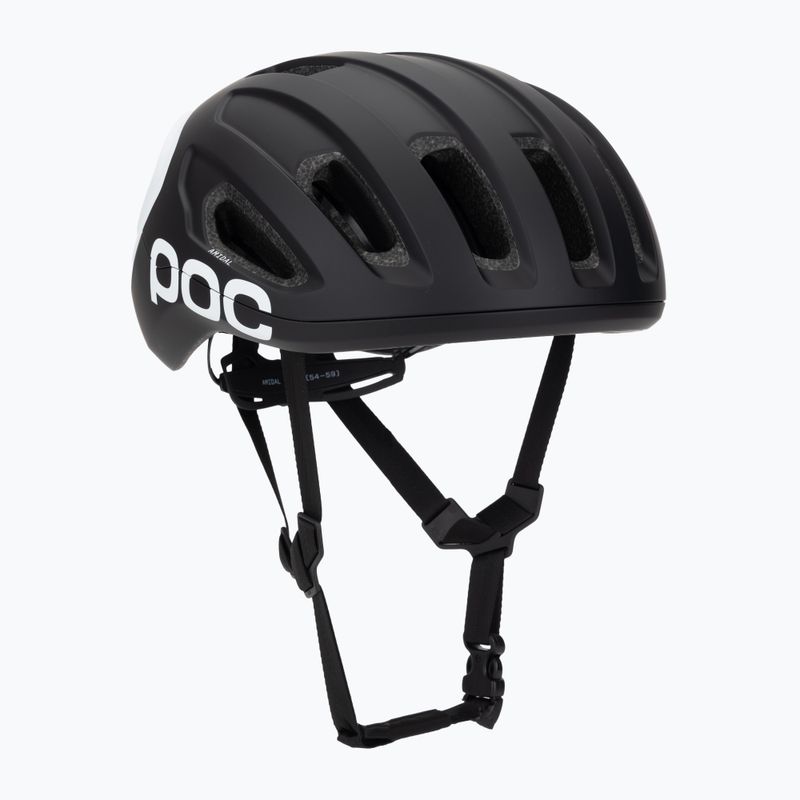 Bike helmet POC Amidal uranium black matt/hydrogen white