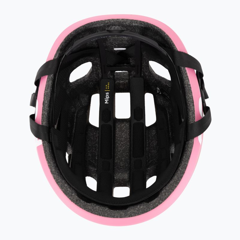 Bike helmet POC Amidal olivine green matt/thulite pink matt 5