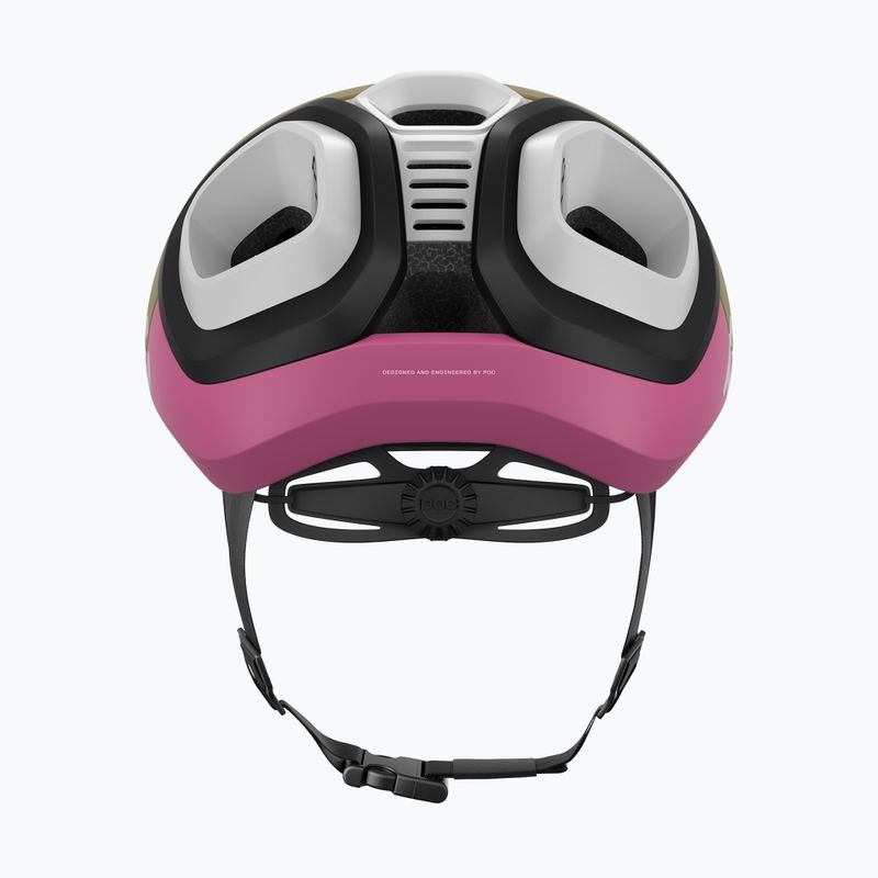 Bike helmet POC Amidal olivine green matt/thulite pink matt 4