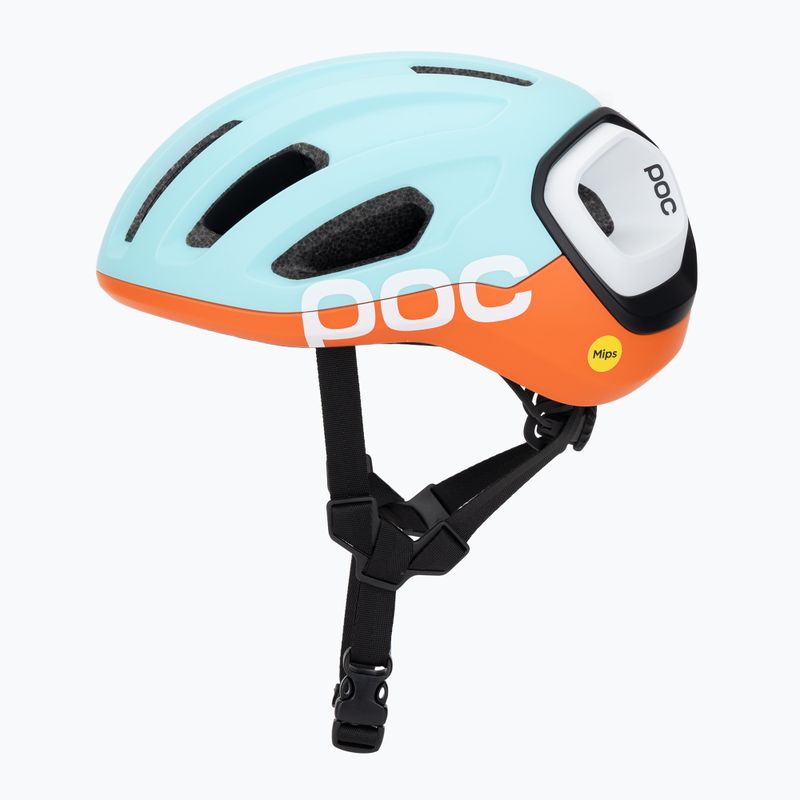 Bike helmet POC Amidal indicolite blue matt/carnelian orange matt 3