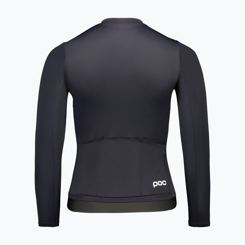Men's cycling longsleeve POC Cadence Jersey uranium black 4