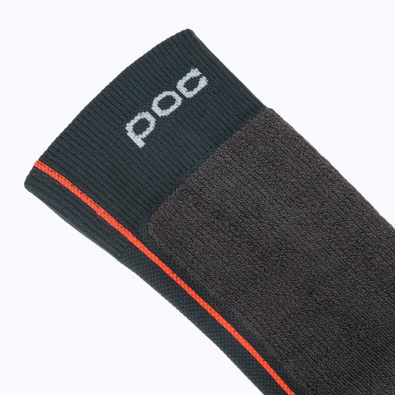Ski socks POC Race sylvanite grey 4