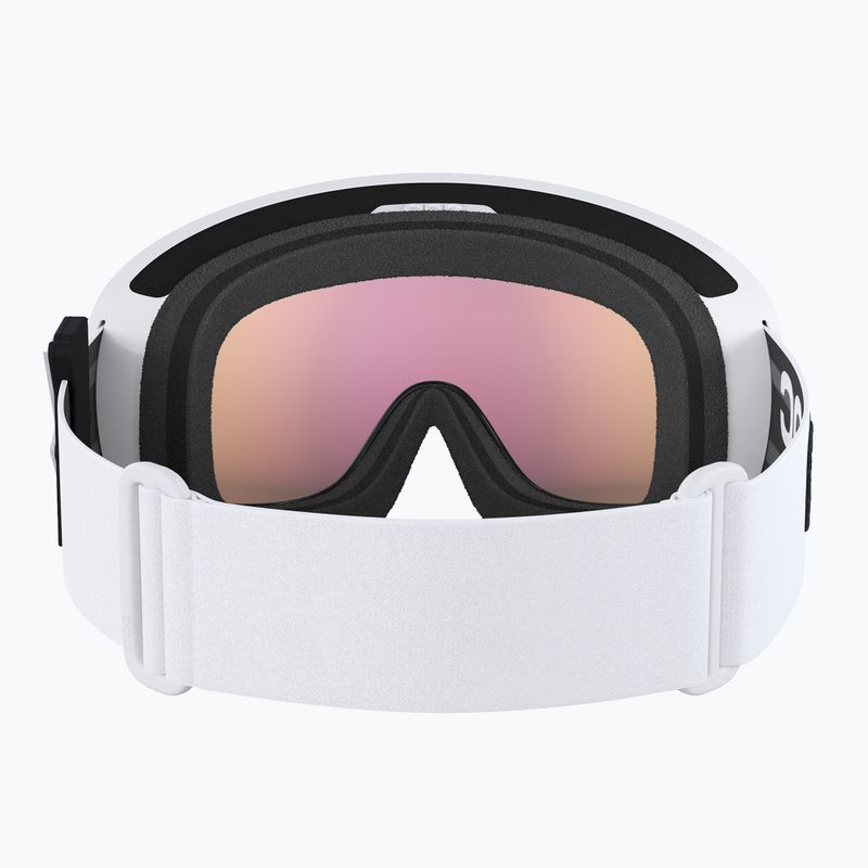 Ski goggles POC Fovea blixten white/partly sunny orange 4