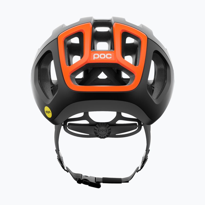 POC Ventral Air MIPS bicycle helmet uranium black matt/fluorescent orange matt 4