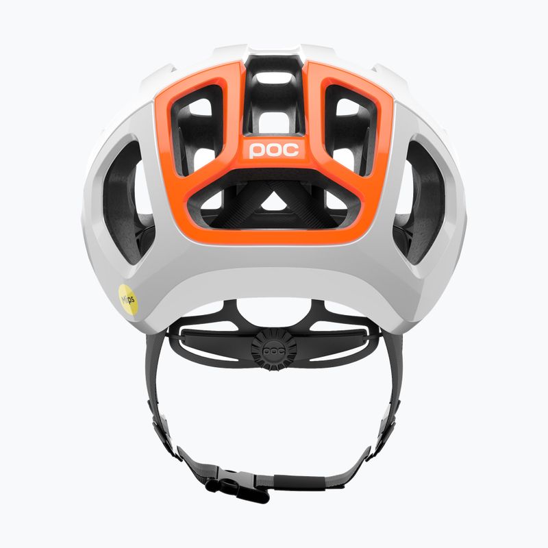 POC Ventral Air MIPS hydrogen white/fluorescent orange bicycle helmet 4