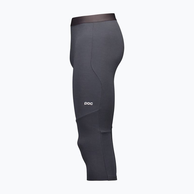 Men's thermal trousers POC Layer Merino 3/4 Tights sylvanite grey 3
