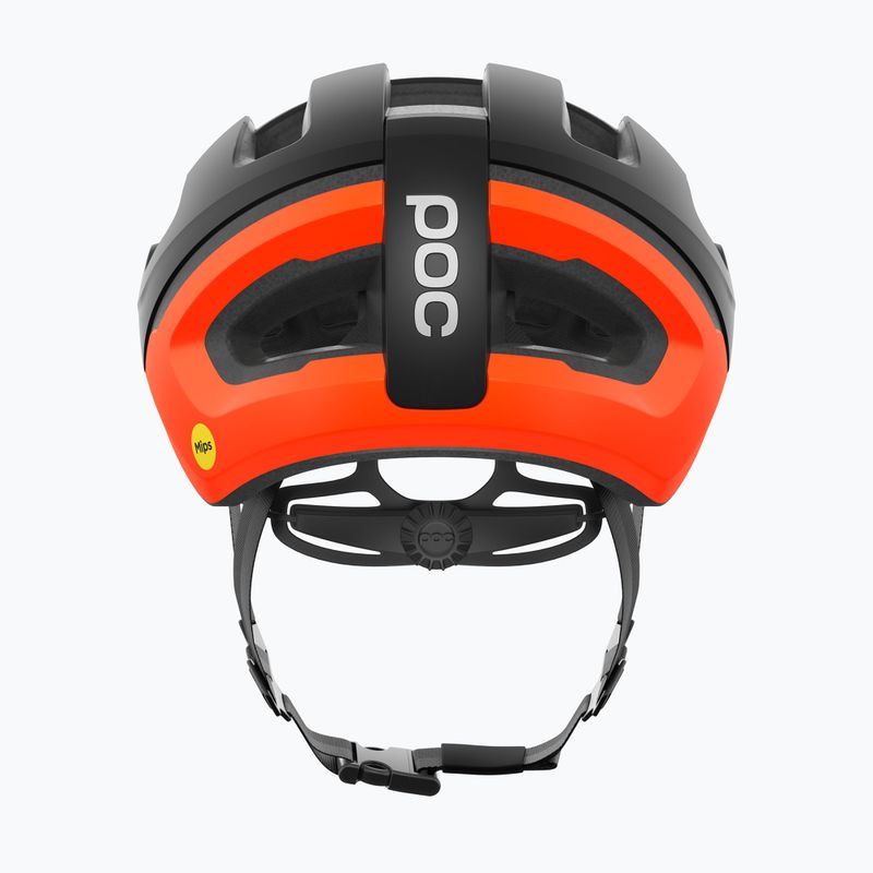 Bike helmet POC Omne Air MIPS uranium black matt/fluorescent orange matt 4
