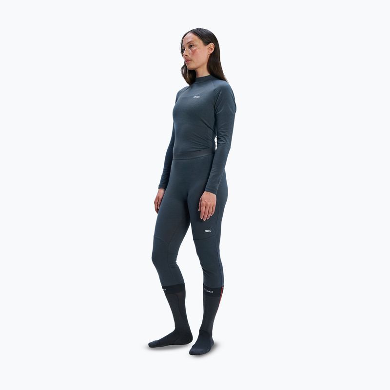 Women's thermal trousers POC Layer Merino 3/4 Tights sylvanite grey 2