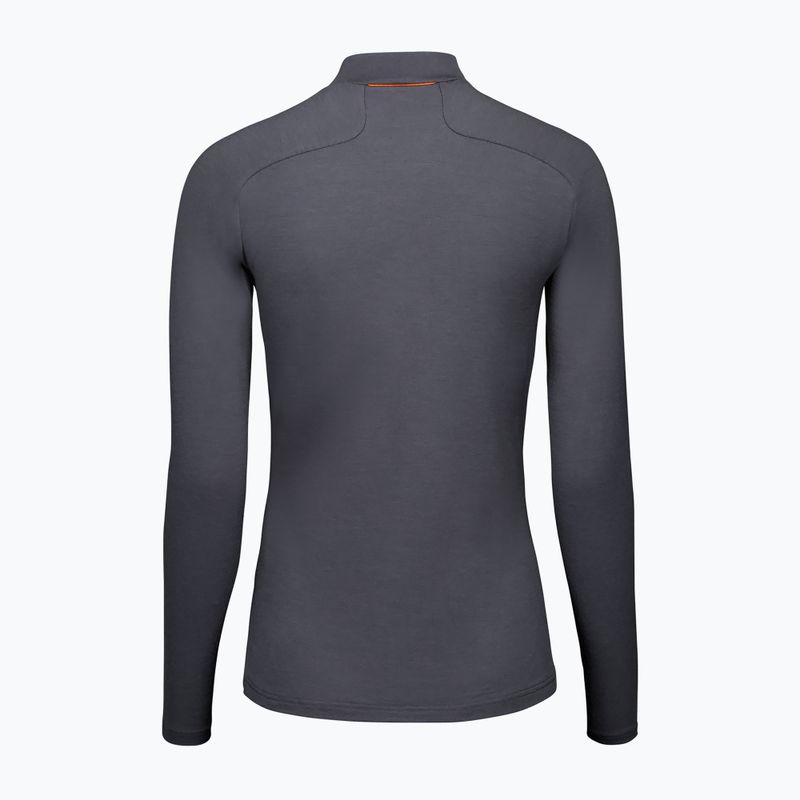Women's thermal base layer POC Layer Merino Mock Neck Jersey sylvanite grey 4