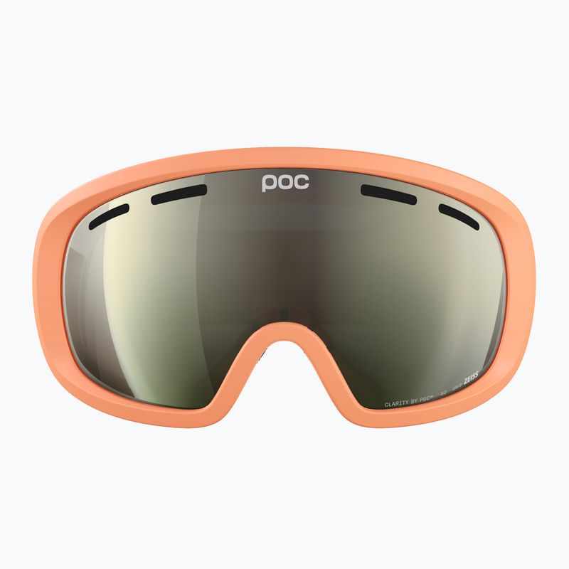 Ski goggles POC Fovea Mid apricot sunstone/partly sunny ivory 3