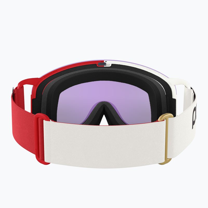 Ski goggles POC Nexal rouge/blanc/partly sunny blue 4
