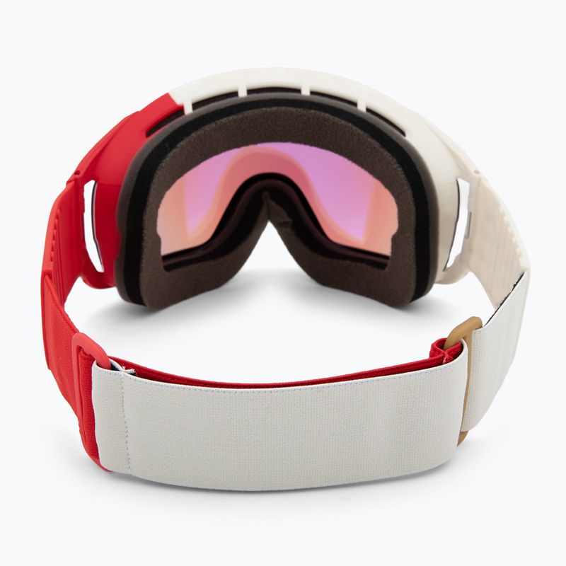 Ski goggles POC Zonula rouge/blanc/partly sunny blue 4