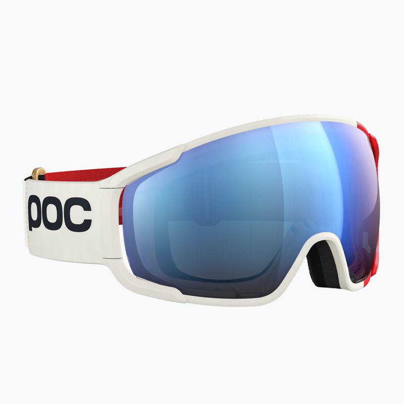 Ski goggles POC Zonula rouge/blanc/partly sunny blue 6