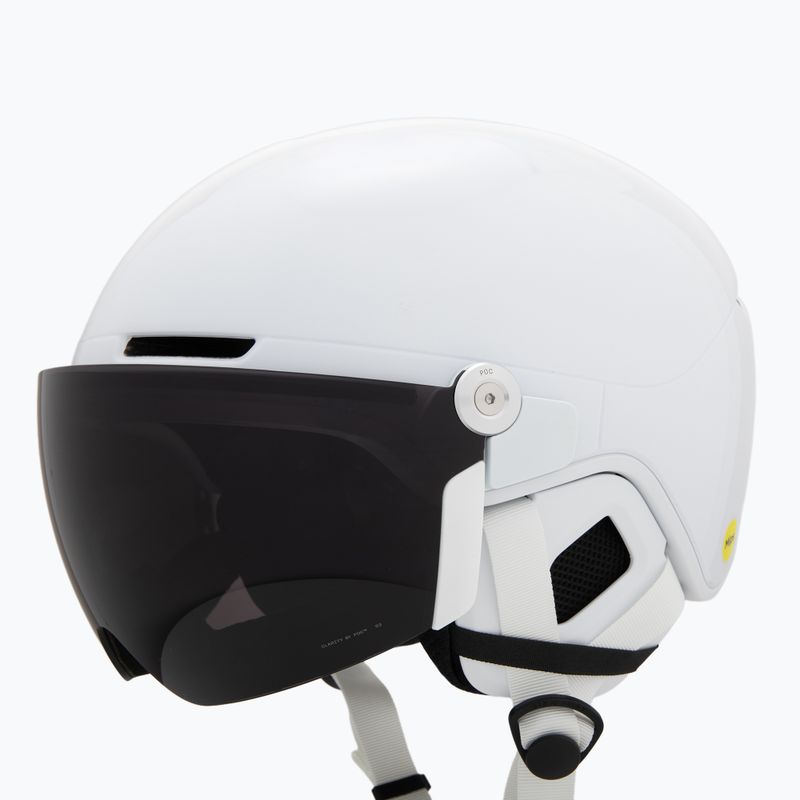 Ski helmet POC Obex Visor hydrogen white matt/clarity universal/sunny/grey 8