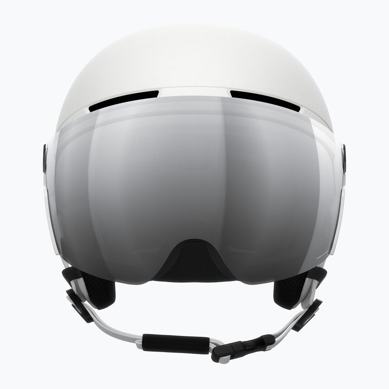 Ski helmet POC Obex Visor Hydrogen white matt/clarity u/partly sunny/silver 3