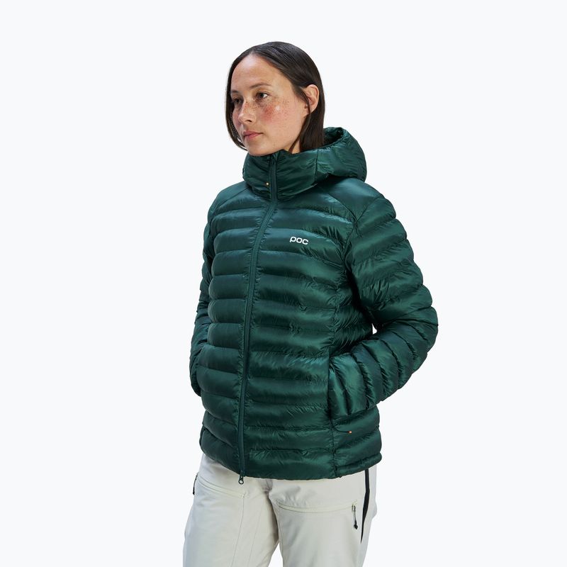 Women's insulated jacket POC Coalesce Jacket pargasite green 2
