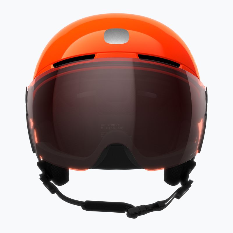 Children's ski helmet POC POCito Obex Visor S2 Jr fluorescent orange 3