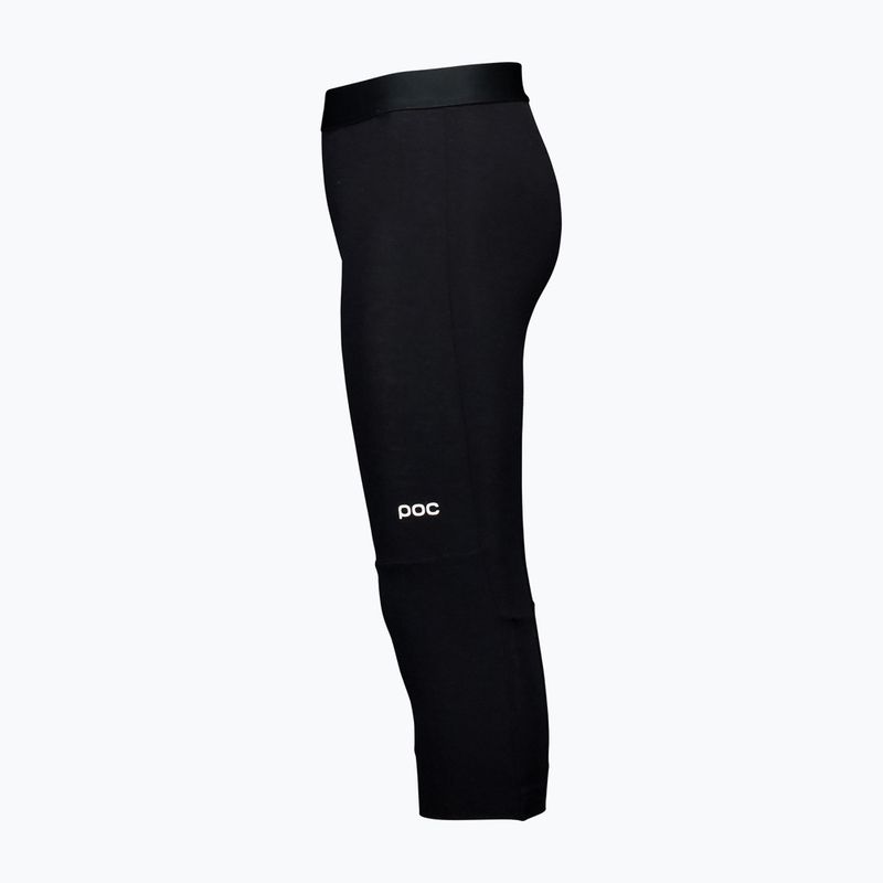 Children's thermal trousers POC Layer Merino 3/4 Tights Jr uranium black 3