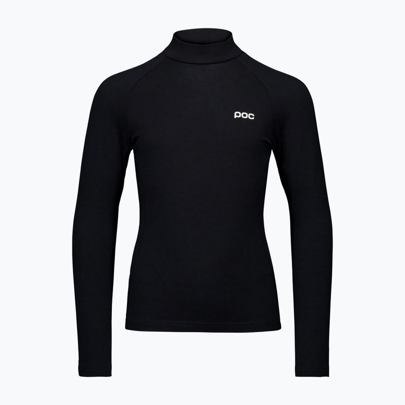 Children's thermal sweatshirt POC Layer Merino Mock Neck Jersey Jr uranium black 6