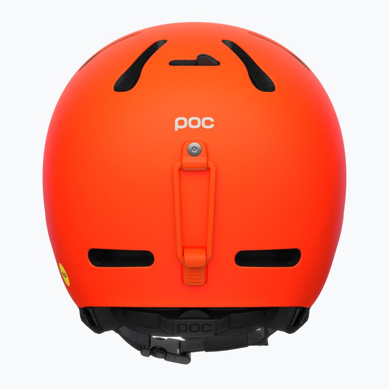 Ski helmet POC Fornix MIPS fluorescent orange matt 4
