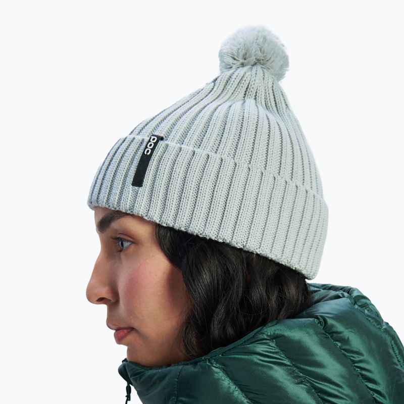 Winter hat POC Beanie Pom granite grey 3