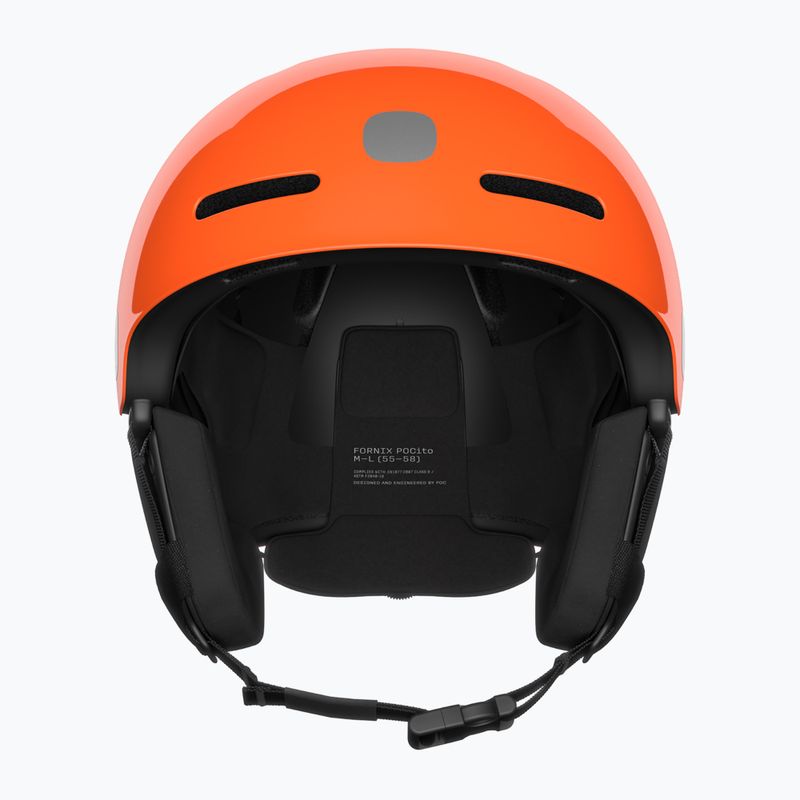 Children's ski helmet POC POCito Fornix MIPS fluorescent orange 3