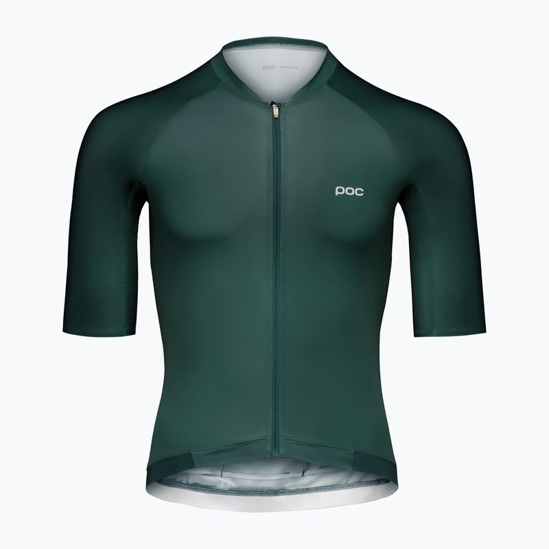 Men's cycling jersey POC Pristine pargasite green