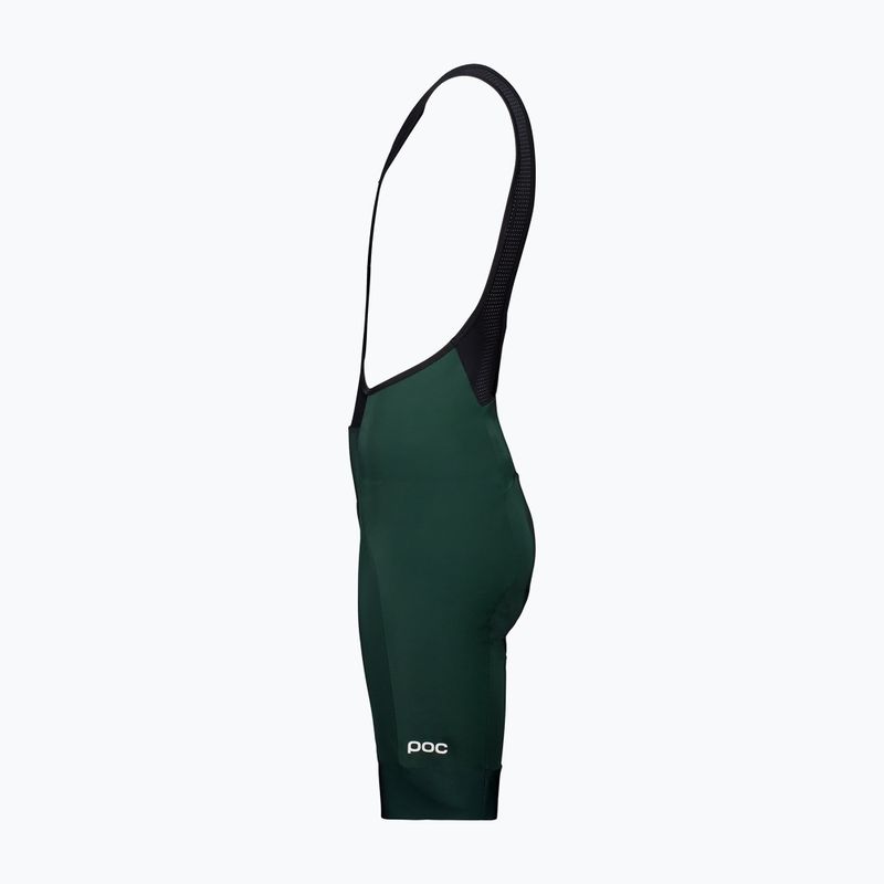 Women's cycling shorts POC Cadence Bib W pargasite green 3