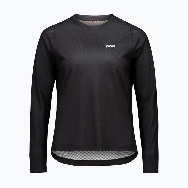 Women's cycling longsleeve POC Motion Air uranium black 4