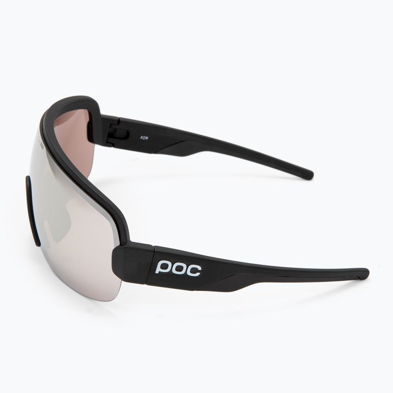 POC Aim uranium black/clarity road/sunny silver sunglasses 4