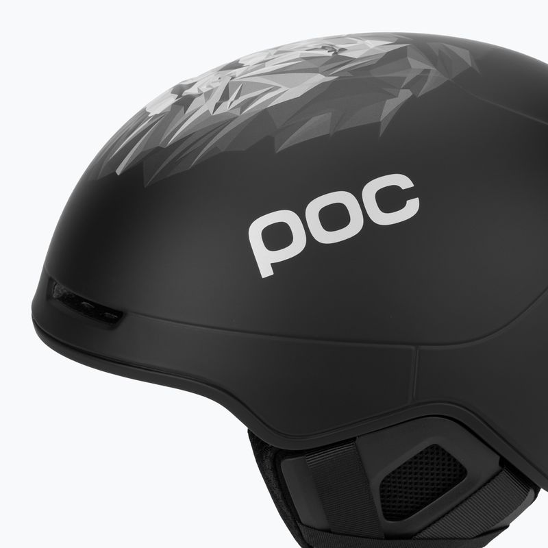 Ski helmet POC Obex Pure Odermatt Ed. uranium black matt 7