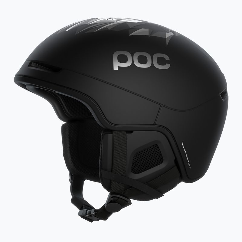 Ski helmet POC Obex Pure Odermatt Ed. uranium black matt 9