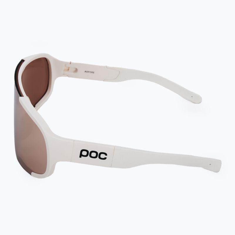 POC Aspire hydrogen white/clarity trail/partly sunny silver sunglasses 4