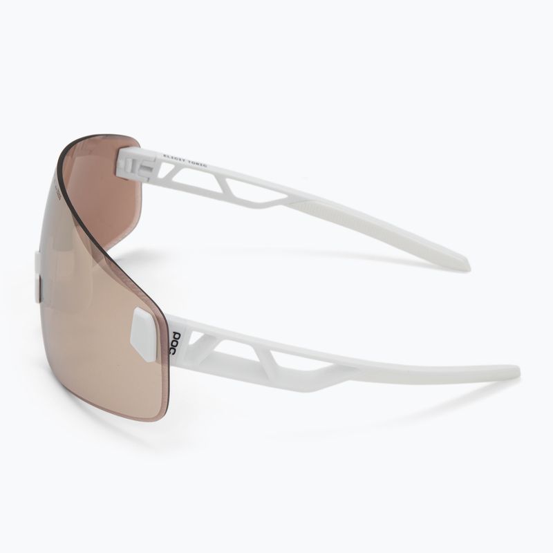 POC Elicit Toric hydrogen white/clarity trail/partly sunny silver sunglasses 5