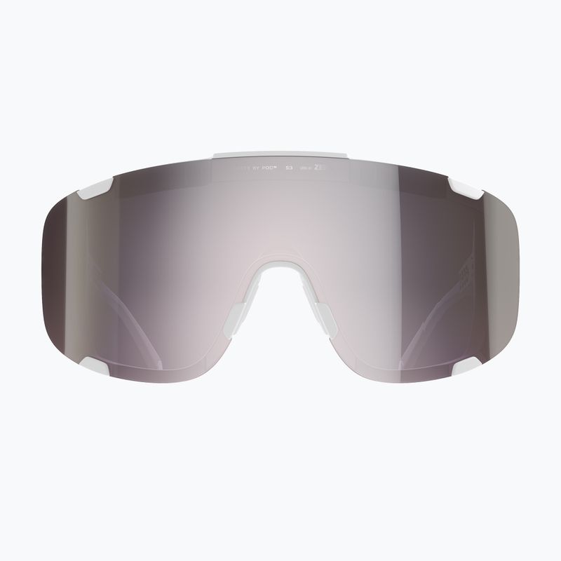 POC Devour hydrogen white/clarity road/sunny silver sunglasses 2