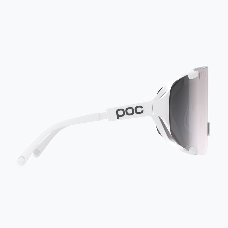 POC Devour hydrogen white/clarity road/sunny silver sunglasses 4