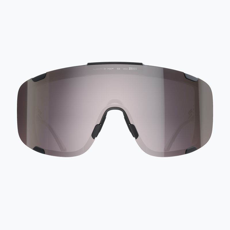 POC Devour uranium black/clarity road/sunny silver sunglasses 2