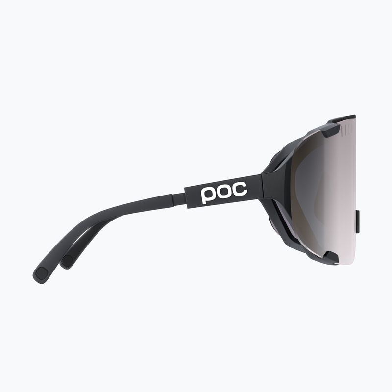 POC Devour uranium black/clarity road/sunny silver sunglasses 4