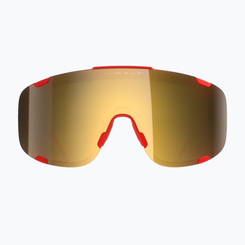 POC Devour prismane red/clarity road/partly sunny gold sunglasses 2