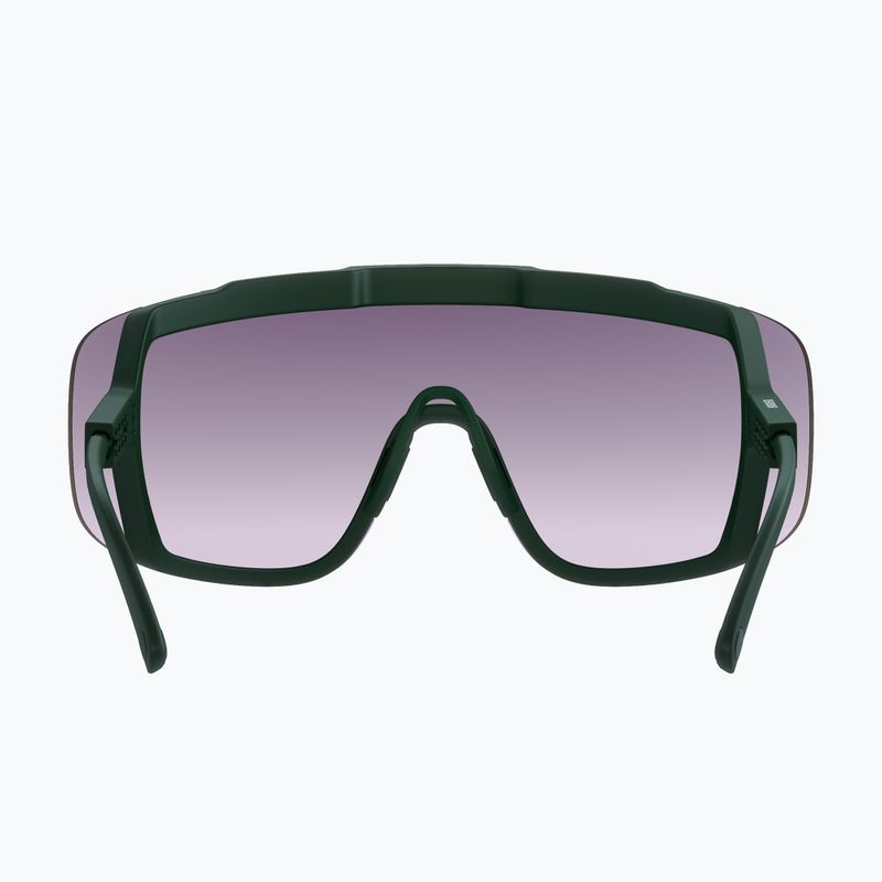 POC Devour pargasite green/clarity road/sunny silver sunglasses 3