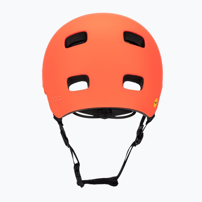 Bike helmet POC Crane MIPS fluorescent orange matt 4