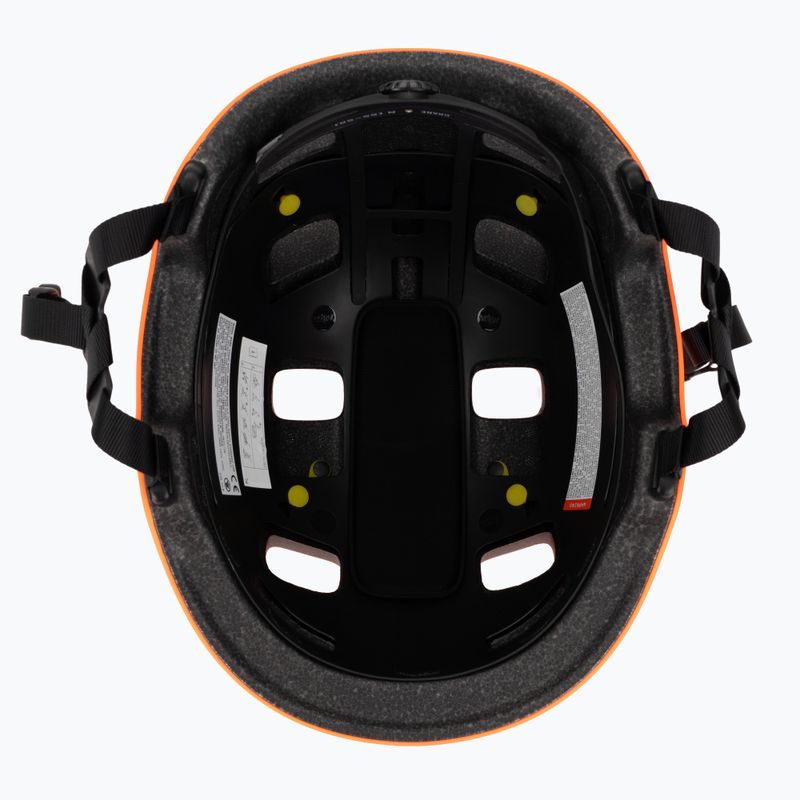 Bike helmet POC Crane MIPS fluorescent orange matt 5