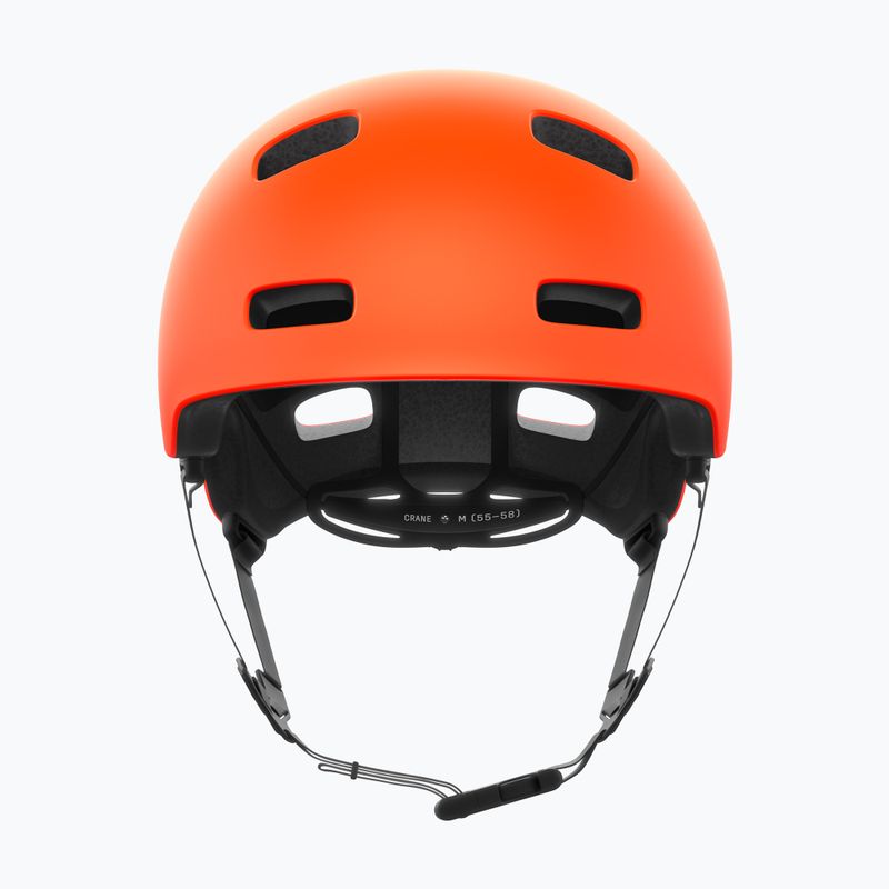 Bike helmet POC Crane MIPS fluorescent orange matt 3